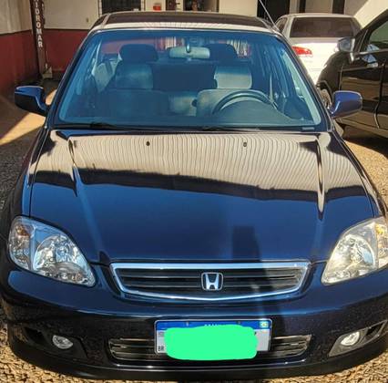 HONDA CIVIC 1.6 LX 16V GASOLINA 4P AUTOMÁTICO HONDA CIVIC 1.6 LX 16V GASOLINA 4P AUTOMÁTICO